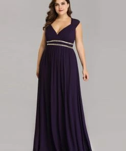 Ever-Pretty US Sleeveless Grecian Style Bridesmaid Dress For Women Evening Dresses & Gowns