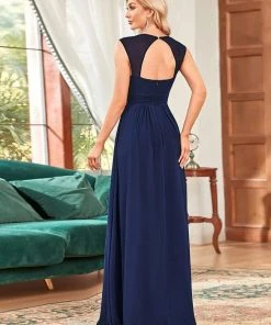 Ever-Pretty US Sleeveless Grecian Style Bridesmaid Dress For Women Evening Dresses & Gowns