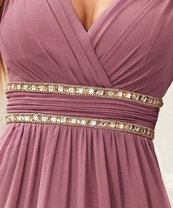 Ever-Pretty US Sleeveless Grecian Style Bridesmaid Dress For Women Evening Dresses & Gowns