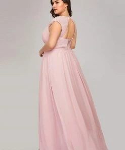 Ever-Pretty US Plus Size Sleeveless Grecian Style Formal Evening Dress