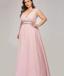 Ever-Pretty US Plus Size Sleeveless Grecian Style Formal Evening Dress