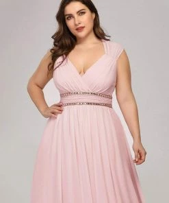 Ever-Pretty US Plus Size Sleeveless Grecian Style Formal Evening Dress