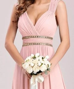 Ever-Pretty US Sleeveless Grecian Style Bridesmaid Dress For Women Evening Dresses & Gowns
