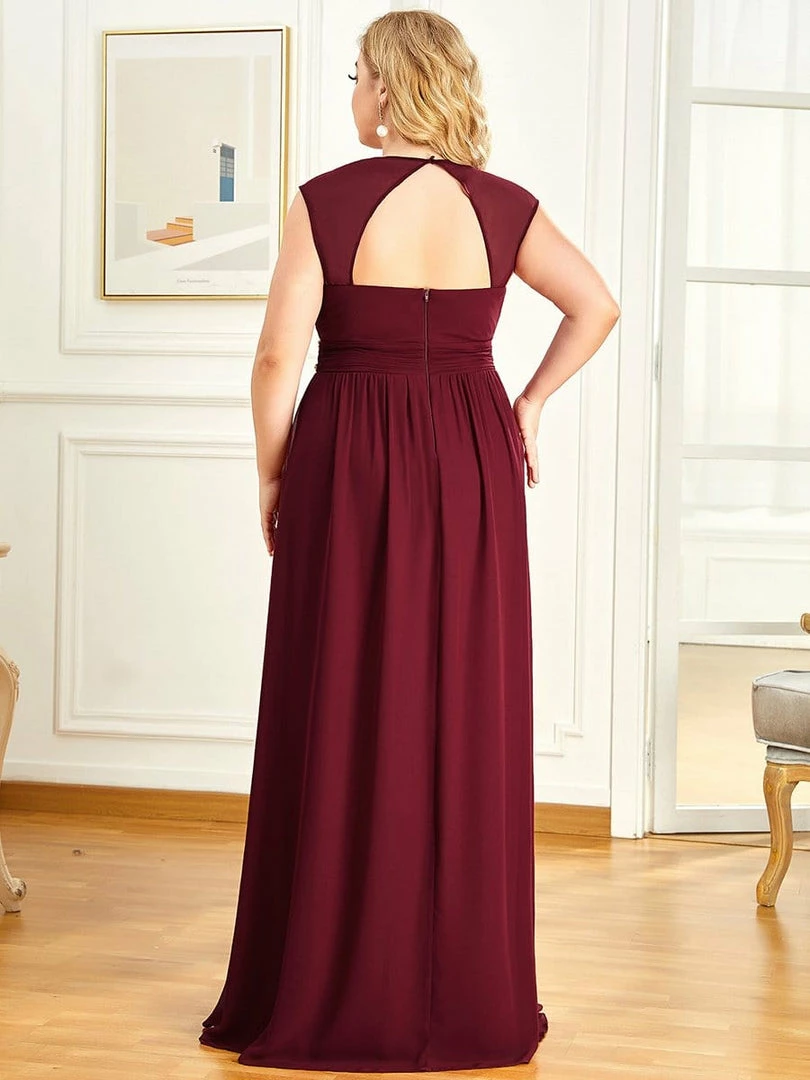 Ever-Pretty US SHOP BY OCCASION Plus Size Sleeveless Beaded Belt Chiffon Formal Summer Dresses 15 Ever-Pretty US SHOP BY OCCASION Plus Size Sleeveless Beaded Belt Chiffon Formal Summer Dresses