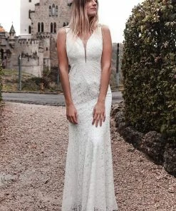 Ever-Pretty US SHOP BY OCCASION Sexy Fitted Lace Mermaid Evening Dress