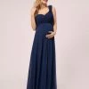 Ever-Pretty US Maxi Long Flower One Shoulder Maternity Dress SHOP BY OCCASION