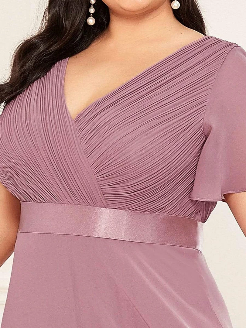 Ever-Pretty US Long Empire Waist Evening Dress With Short Flutter Sleeves Evening Dresses & Gowns 16 Ever-Pretty US Long Empire Waist Evening Dress With Short Flutter Sleeves Evening Dresses & Gowns