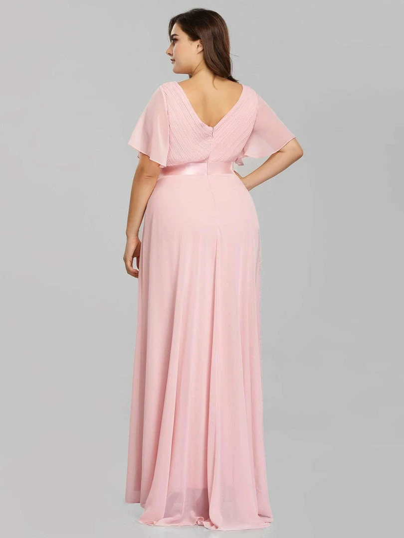 Ever-Pretty US Long Empire Waist Evening Dress With Short Flutter Sleeves Evening Dresses & Gowns 62 Ever-Pretty US Long Empire Waist Evening Dress With Short Flutter Sleeves Evening Dresses & Gowns