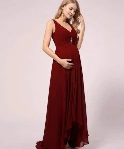 Ever-Pretty US SHOP BY OCCASION Double V-neck Asymmetrical Simple Maternity Dress 13 Ever-Pretty US SHOP BY OCCASION Double V-neck Asymmetrical Simple Maternity Dress