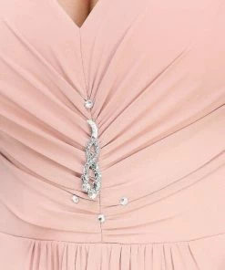 Ever-Pretty US Custom Size V-Neck High-Low Chiffon Evening Party Dress Summer Dresses 2022