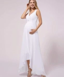 Ever-Pretty US SHOP BY OCCASION Double V-neck Asymmetrical Simple Maternity Dress 19 Ever-Pretty US SHOP BY OCCASION Double V-neck Asymmetrical Simple Maternity Dress