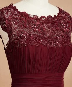 Ever-Pretty US Maxi Lace Cap Sleeve Long Formal Evening Dress