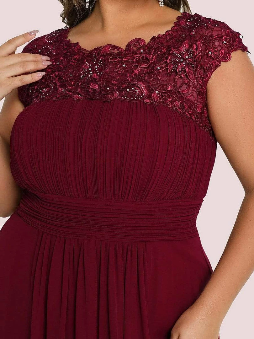 Ever-Pretty US Prom Dresses Plus Size Elegant Maxi Long Lace Cap Sleeve Bridesmaid Dress 28 Ever-Pretty US Prom Dresses Plus Size Elegant Maxi Long Lace Cap Sleeve Bridesmaid Dress