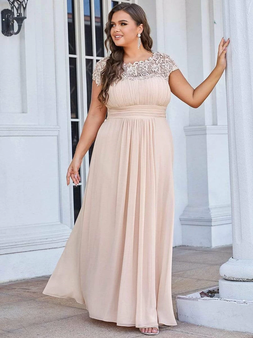 Ever-Pretty US Prom Dresses Plus Size Elegant Maxi Long Lace Cap Sleeve Bridesmaid Dress 31 Ever-Pretty US Prom Dresses Plus Size Elegant Maxi Long Lace Cap Sleeve Bridesmaid Dress