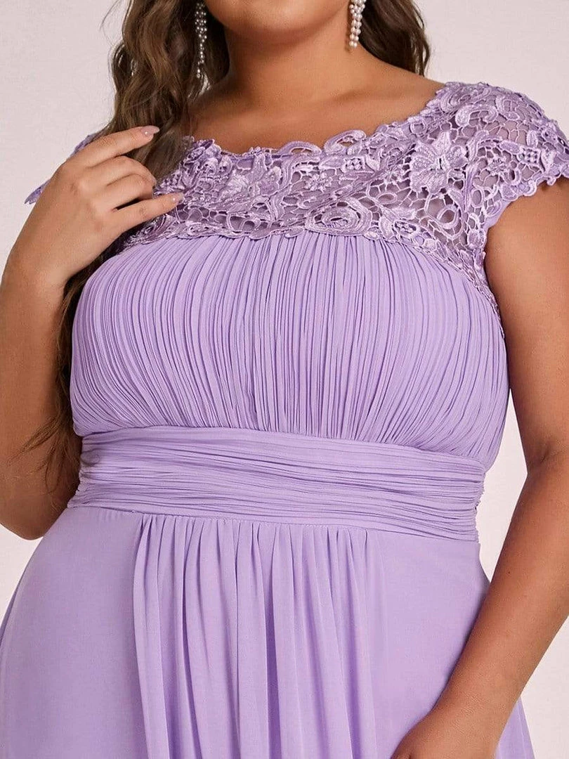 Ever-Pretty US Prom Dresses Plus Size Elegant Maxi Long Lace Cap Sleeve Bridesmaid Dress 48 Ever-Pretty US Prom Dresses Plus Size Elegant Maxi Long Lace Cap Sleeve Bridesmaid Dress