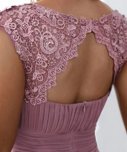 Ever-Pretty US Maxi Lace Cap Sleeve Long Formal Evening Dress