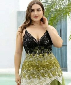 Ever-Pretty US Plus Size V Neck Asymmetrical Hems Prom Dresses 33 Ever-Pretty US Plus Size V Neck Asymmetrical Hems Prom Dresses