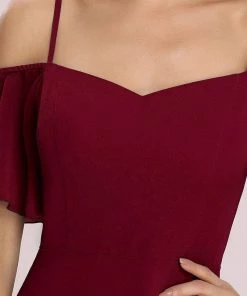 Ever-Pretty US Stylish Cold Shoulder Flare Sleeves Flowy Bridesmaid Dress SHOP BY OCCASION 46 Ever-Pretty US Stylish Cold Shoulder Flare Sleeves Flowy Bridesmaid Dress SHOP BY OCCASION