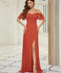 Ever-Pretty US Stylish Cold Shoulder Flare Sleeves Flowy Bridesmaid Dress SHOP BY OCCASION 87 Ever-Pretty US Stylish Cold Shoulder Flare Sleeves Flowy Bridesmaid Dress SHOP BY OCCASION