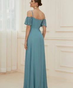 Ever-Pretty US Stylish Cold Shoulder Flare Sleeves Flowy Bridesmaid Dress SHOP BY OCCASION 69 Ever-Pretty US Stylish Cold Shoulder Flare Sleeves Flowy Bridesmaid Dress SHOP BY OCCASION
