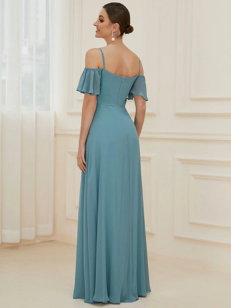 Ever-Pretty US Stylish Cold Shoulder Flare Sleeves Flowy Bridesmaid Dress SHOP BY OCCASION 26 Ever-Pretty US Stylish Cold Shoulder Flare Sleeves Flowy Bridesmaid Dress SHOP BY OCCASION