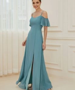 Ever-Pretty US Stylish Cold Shoulder Flare Sleeves Flowy Bridesmaid Dress SHOP BY OCCASION 68 Ever-Pretty US Stylish Cold Shoulder Flare Sleeves Flowy Bridesmaid Dress SHOP BY OCCASION