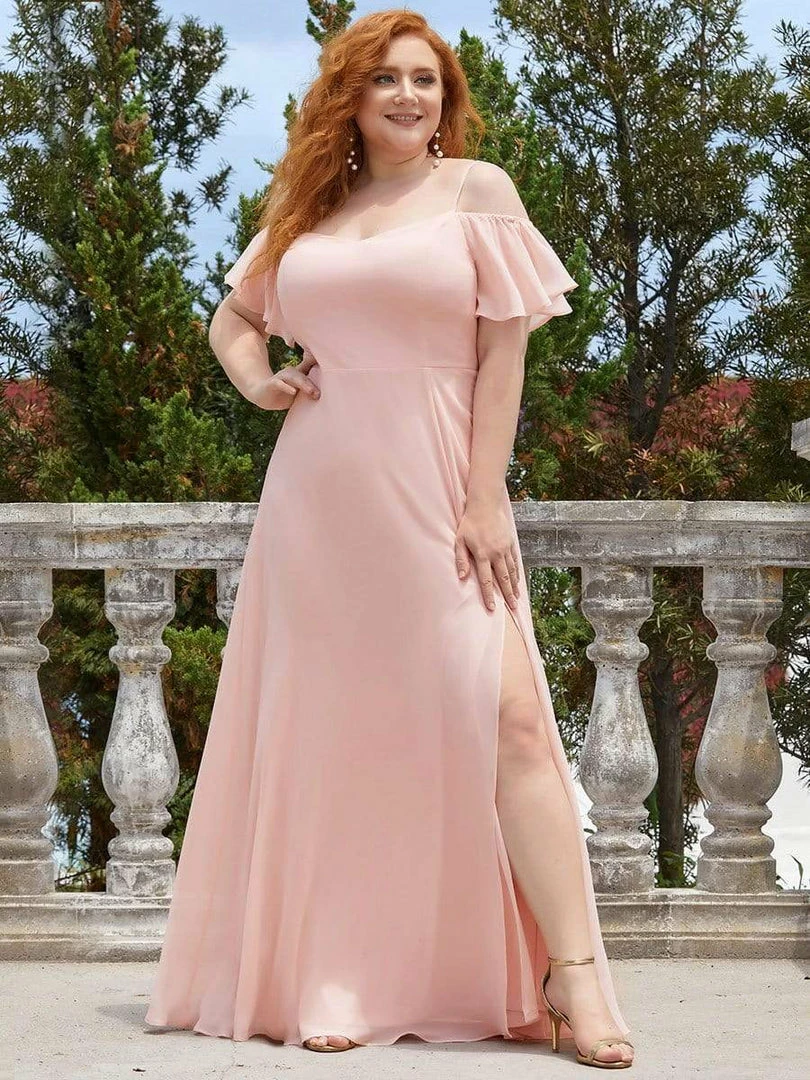 Ever-Pretty US Stylish Cold Shoulder Flare Sleeves Flowy Bridesmaid Dress SHOP BY OCCASION 11 Ever-Pretty US Stylish Cold Shoulder Flare Sleeves Flowy Bridesmaid Dress SHOP BY OCCASION