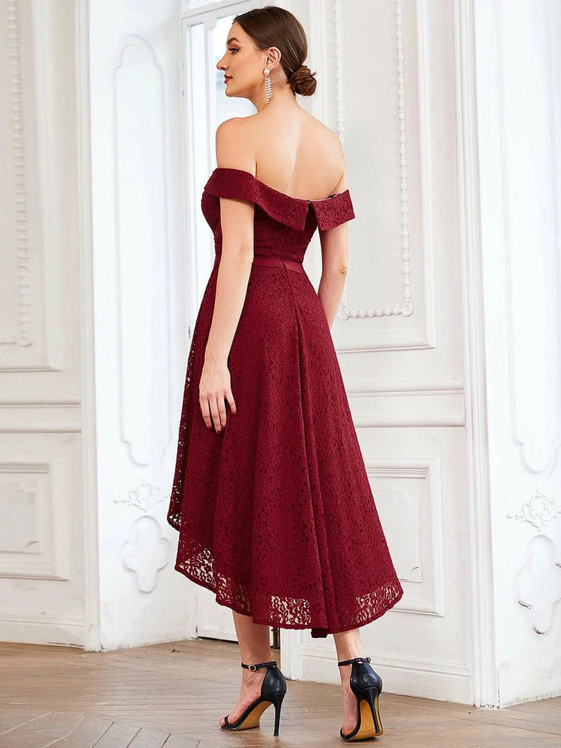 Ever-Pretty US Off Shoulder Sweetheart High-Low Bridesmaid Dress Summer Dresses 2022 2 Ever-Pretty US Off Shoulder Sweetheart High-Low Bridesmaid Dress Summer Dresses 2022