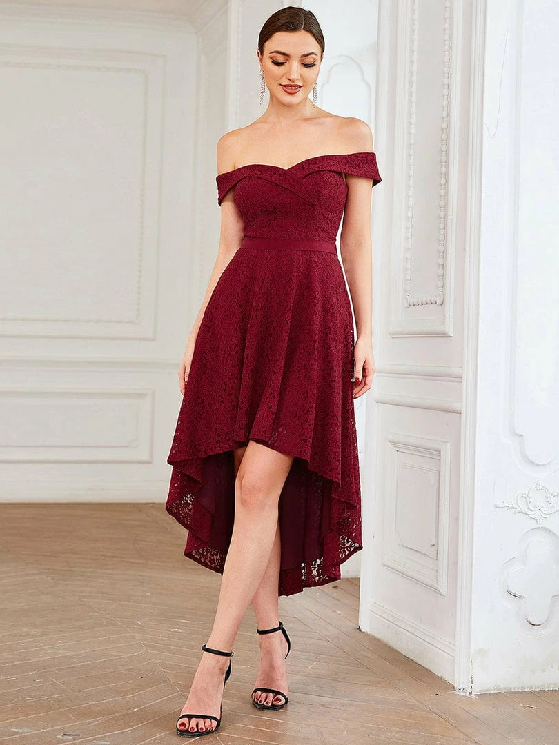 Ever-Pretty US Off Shoulder Sweetheart High-Low Bridesmaid Dress Summer Dresses 2022 3 Ever-Pretty US Off Shoulder Sweetheart High-Low Bridesmaid Dress Summer Dresses 2022