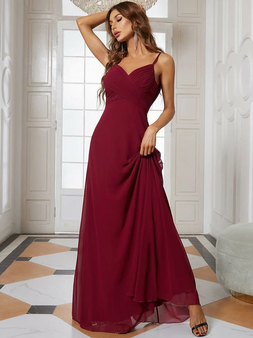 Ever-Pretty US Summer Dresses 2022 Criss-Cross V-Neck Chiffon Backless A-Line Bridesmaid Dress 11 Ever-Pretty US Summer Dresses 2022 Criss-Cross V-Neck Chiffon Backless A-Line Bridesmaid Dress