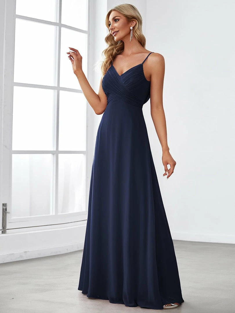Ever-Pretty US Summer Dresses 2022 Criss-Cross V-Neck Chiffon Backless A-Line Bridesmaid Dress 5 Ever-Pretty US Summer Dresses 2022 Criss-Cross V-Neck Chiffon Backless A-Line Bridesmaid Dress