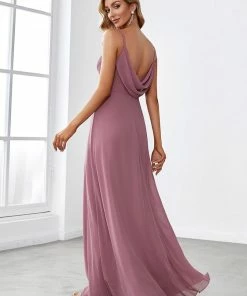Ever-Pretty US Summer Dresses 2022 Criss-Cross V-Neck Chiffon Backless A-Line Bridesmaid Dress 21 Ever-Pretty US Summer Dresses 2022 Criss-Cross V-Neck Chiffon Backless A-Line Bridesmaid Dress
