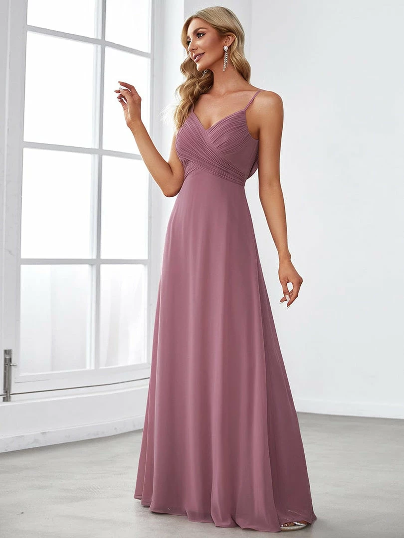 Ever-Pretty US Summer Dresses 2022 Criss-Cross V-Neck Chiffon Backless A-Line Bridesmaid Dress 10 Ever-Pretty US Summer Dresses 2022 Criss-Cross V-Neck Chiffon Backless A-Line Bridesmaid Dress