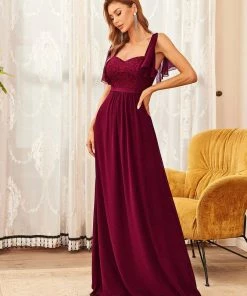Ever-Pretty US Sweetheart Flutter Sleeve Bridesmaid Dress SHOP BY OCCASION