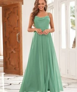 Ever-Pretty US SHOP BY OCCASION Draped Square Neckline Spaghetti Strap Bridesmaid Dress 10 Ever-Pretty US SHOP BY OCCASION Draped Square Neckline Spaghetti Strap Bridesmaid Dress