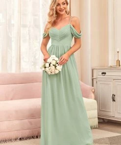 Ever-Pretty US SHOP BY OCCASION Pleated V-Neck Cold Shoulder Bridesmaid Dress 31 Ever-Pretty US SHOP BY OCCASION Pleated V-Neck Cold Shoulder Bridesmaid Dress