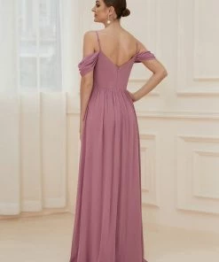 Ever-Pretty US SHOP BY OCCASION Pleated V-Neck Cold Shoulder Bridesmaid Dress 23 Ever-Pretty US SHOP BY OCCASION Pleated V-Neck Cold Shoulder Bridesmaid Dress
