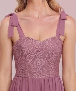 Ever-Pretty US SHOP BY OCCASION Lace Sleeveless A-Line Front Slit Bridesmaid Dress 9 Ever-Pretty US SHOP BY OCCASION Lace Sleeveless A-Line Front Slit Bridesmaid Dress
