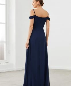 Ever-Pretty US Spaghetti Straps V-Neck A-Line Bridesmaid Dress