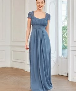 Ever-Pretty US Chiffon Ruched Sweetheart A-Line Bridesmaid Dress SHOP BY OCCASION