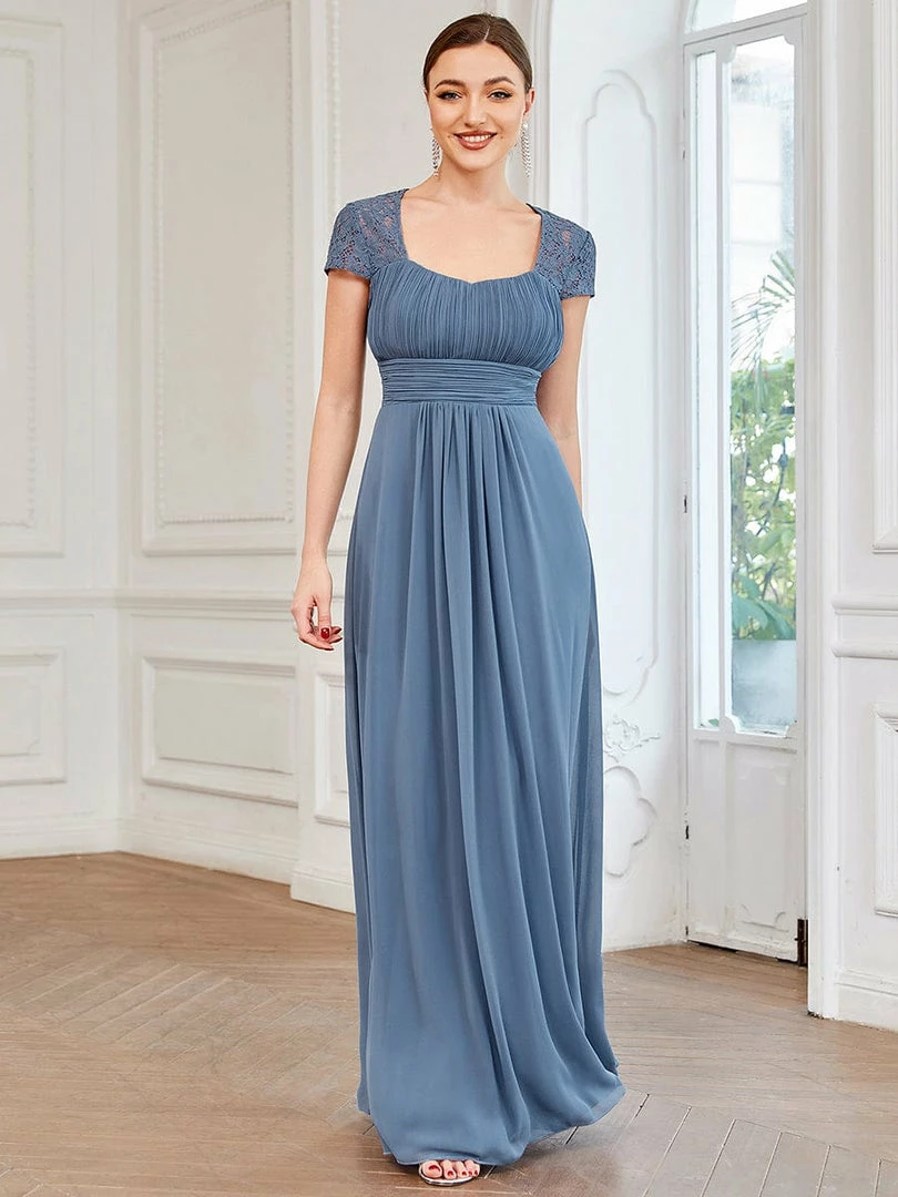Ever-Pretty US Chiffon Ruched Sweetheart A-Line Bridesmaid Dress SHOP BY OCCASION 1 Ever-Pretty US Chiffon Ruched Sweetheart A-Line Bridesmaid Dress SHOP BY OCCASION