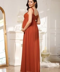 Ever-Pretty US Empire Waist Floral Lace Chiffon Bump Friendly Dress 11 Ever-Pretty US Empire Waist Floral Lace Chiffon Bump Friendly Dress