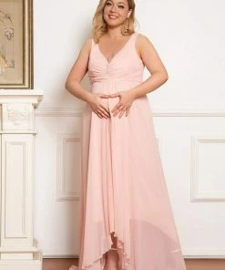 Ever-Pretty US Jeweled Top Asymmetrical Formal Maternity Dress