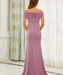 Ever-Pretty US Elegant Bodycon Strapless Fold-Over Maternity Dress