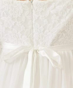 Ever-Pretty US Maternity Dresses Off-Shoulder Sheer Lace Long Sleeve Bump Friendly Dress