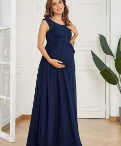 Ever-Pretty US A-Line Lace Tie Waist Bump Friendly Dresses 8 Ever-Pretty US A-Line Lace Tie Waist Bump Friendly Dresses