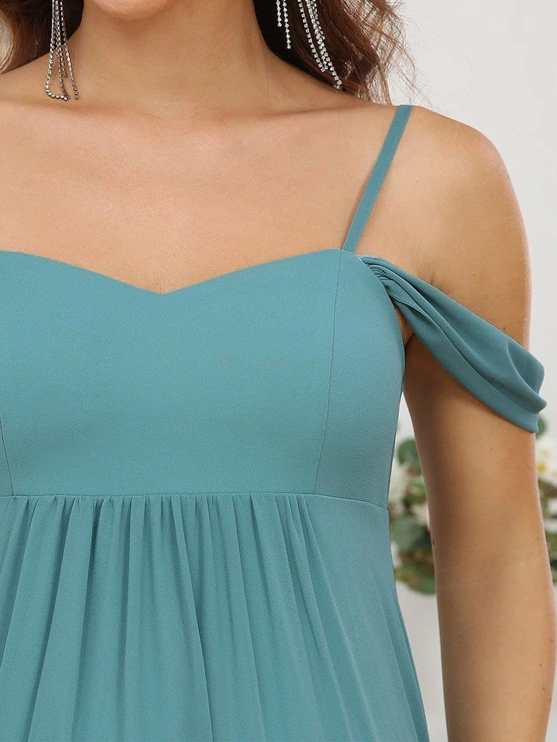 Ever-Pretty US Maternity Dresses Chiffon High-Low Cold Shoulder Bump Friendly Dresses 3 Ever-Pretty US Maternity Dresses Chiffon High-Low Cold Shoulder Bump Friendly Dresses