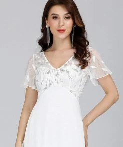 Ever-Pretty US Sequin Print Evening Dresses For Women With Sleeves SHOP BY OCCASION