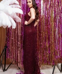 Ever-Pretty US Fancy Paillette Evening Dress With Halter-neck SHOP BY OCCASION