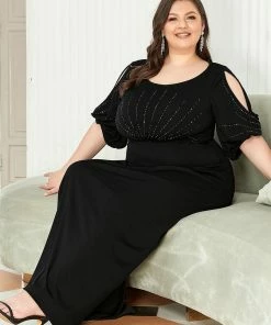 Ever-Pretty US Simple Plus Size Bodycon Maxi Mermaid Formal Evening Dress SHOP BY OCCASION